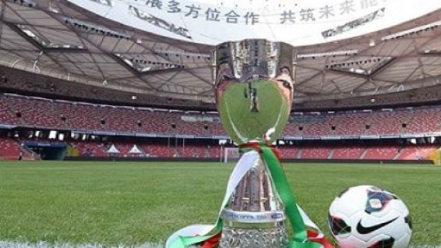 Juventus-Lazio Supercoppa italiana 2015.