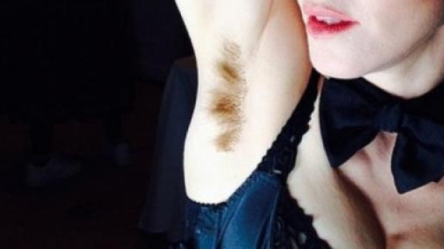 L'ascella pelosa di Madonna