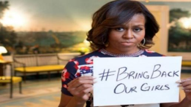 La First Lady, Michelle Obama.