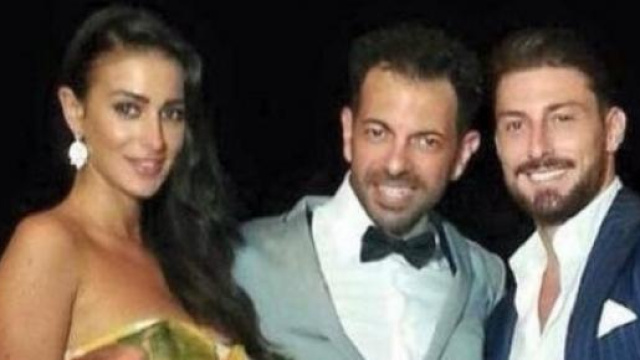 Amedeo Andreozzi ed Alessia ad un matrimonio