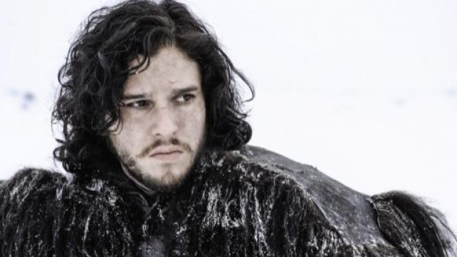 Jon Snow interpretato da Kit Harington