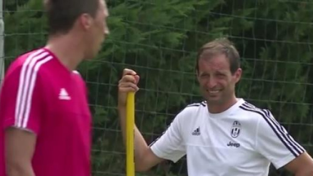 Juventus, il tecnico Allegri