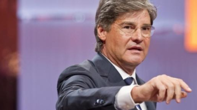 Del Debbio durante la trasmissione