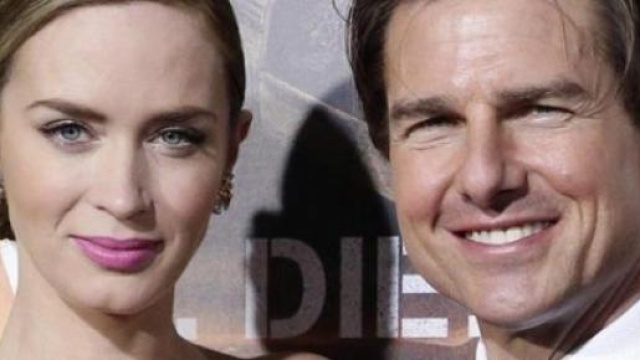 Insieme sul red carpet Emily Blunt e Tom Cruise