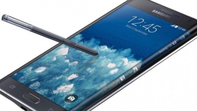 Un'immagine del nuovo phablet Samsung