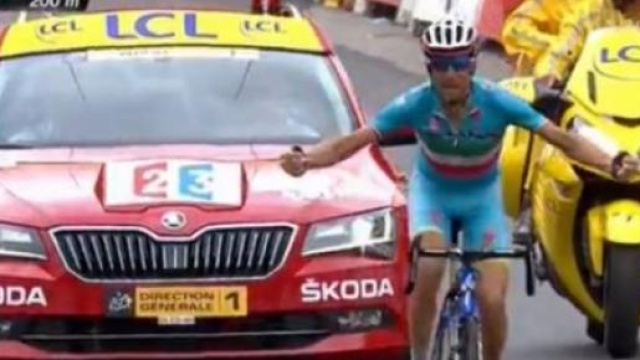 Vincenzo Nibali, la vittoria a La Toussuire