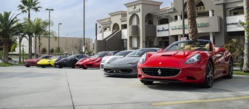 Super cars annoy London locals