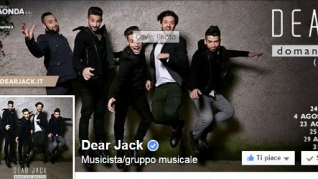 Concerti dear jack, il toru Domani &egrave; un altro film