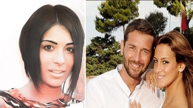 Emanuele tra Fabiola e Alessandra 