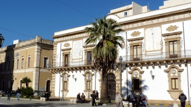 La sede del Municipio ad Augusta