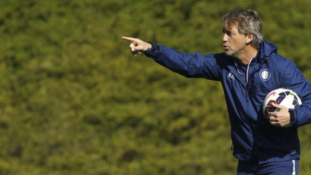 Roberto Mancini, allenatore dell'Inter