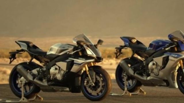 Yamaha YZF R1 M e la Yamaha YZF R1