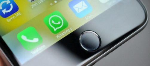 Aplicaci&oacute;n WhatsApp en iPhone.