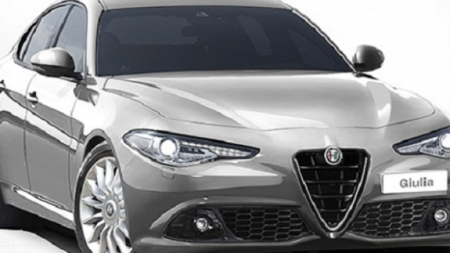 Alfa Romeo Giulia nella sua  versione 'normale'
