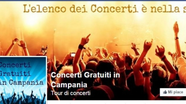 concerti gratuiti Regione Campania