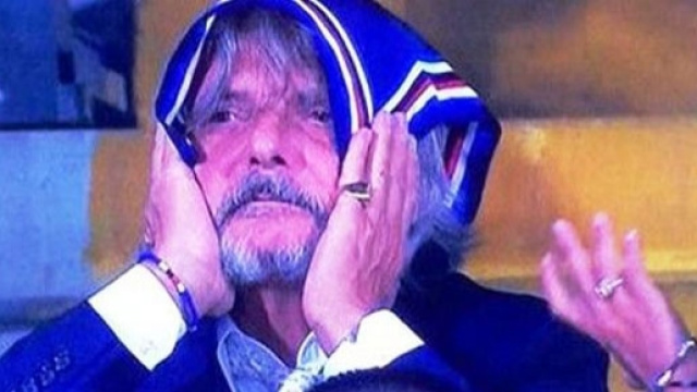Il presidente della Sampdoria Massimo Ferrero