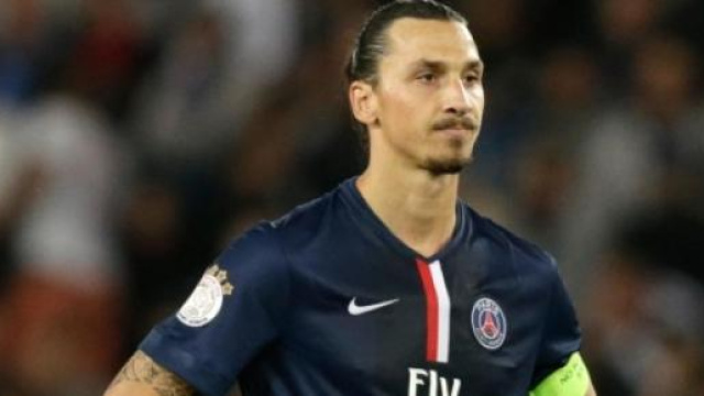 Zlatan Ibrahimovic attaccante del Psg