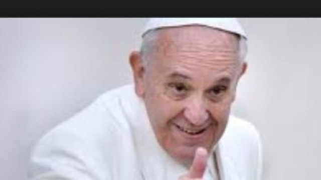 Una immagine di papa Francesco 