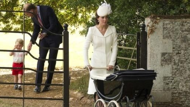 Cerimonia reale per il battesimo di Charlotte