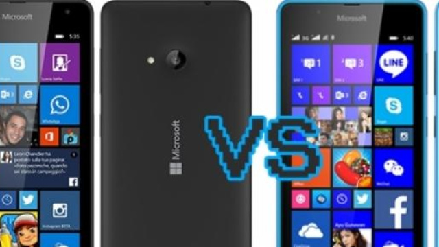 Microsoft: Lumia 535 vs Lumia 540