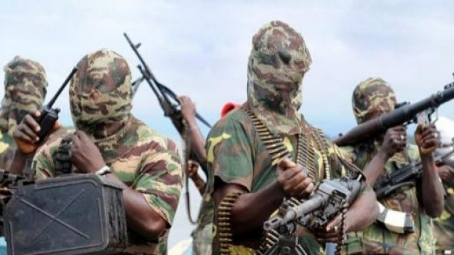 Miliziani combattenti di Boko Haram