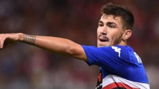 Romagnoli in maglia Sampdoria