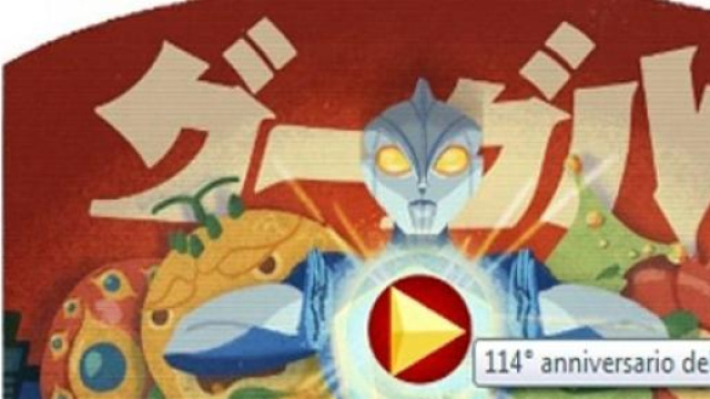 Doodle Google oggi 7 luglio, ecco Eiji Tsuburaya