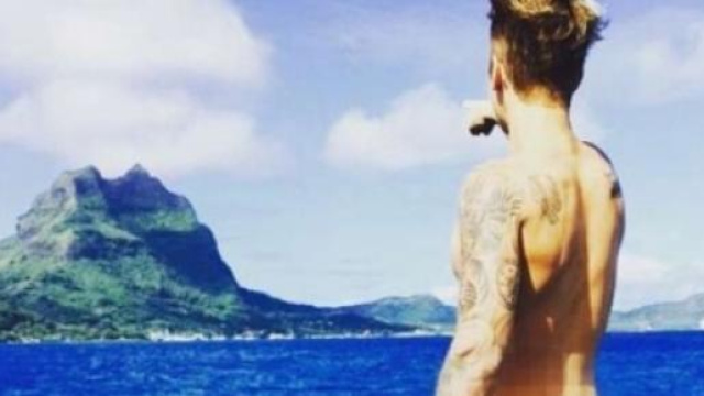 La foto pubblicata da Justin Bieber