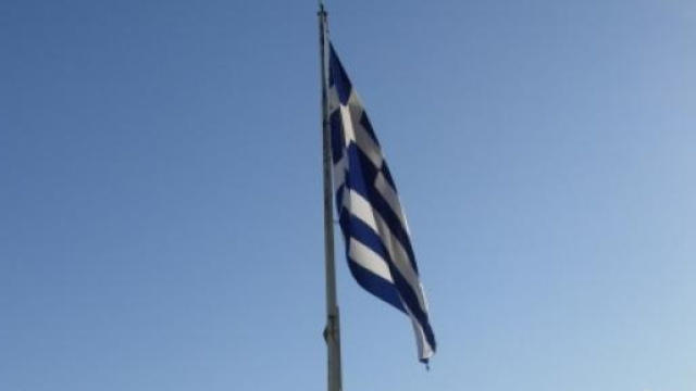 Bandiera greca - Foto di Marina Zini