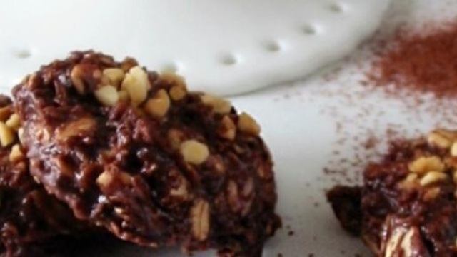 Biscotti alla nutella senza cottura 