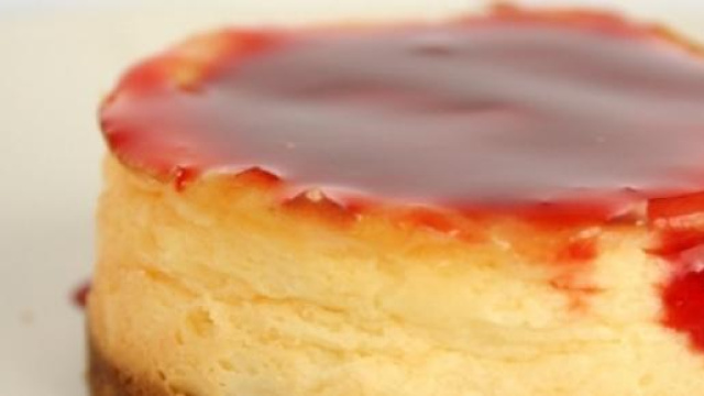La cheescake cotta al forno