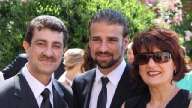 Mario Biondo ed i genitori Santina e Pippo