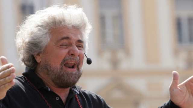 Beppe Grillo, leader del Movimento 5 Stelle