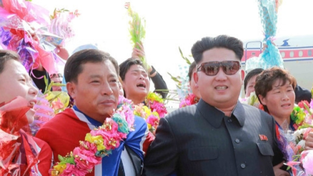 Leader della Corea del Nord Kim Jong Un