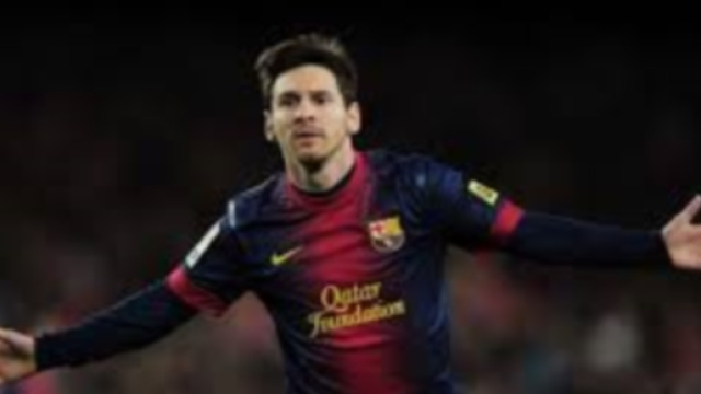 Lionel Messi, autore di una doppietta