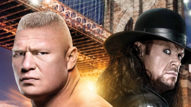 Undertaker e Brock Lesnar nel poster di Summerslam