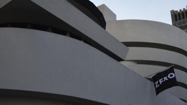 Veduta esterna del Guggenheim Museum - Manhattan