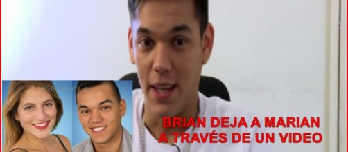 Brian decidi&oacute; dejar a Marian grabando un video