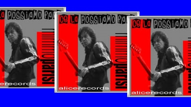 La cover del nuovo cd del cantautore Parisi