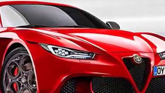 La nuova automobile Alfa Romeo Giulia