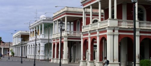 Ciudad de Granada situada en Nicaragua