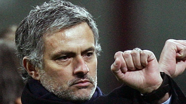 L'allenatore dei "Blues", Jos&egrave; Mourinho