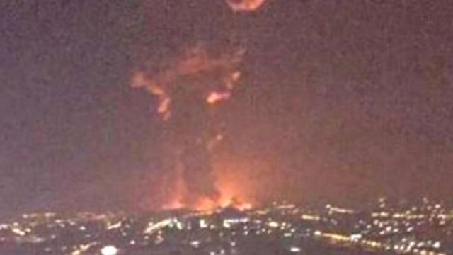 Sembrava un'esplosione atomica