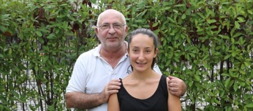 Giussepe y Elisa que tiene hoy 14