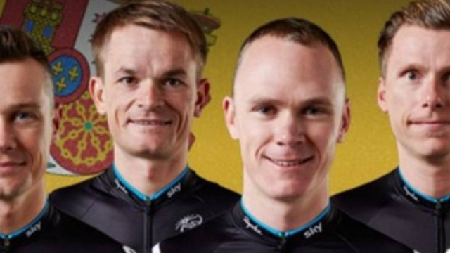Chris Froome leader della Sky per la Vuelta Espana