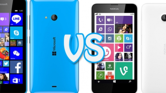 Microsoft Lumia 540 vs Nokia Lumia 630