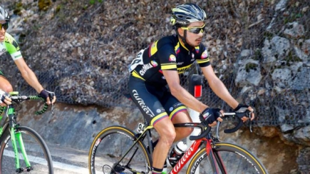 Rodolfo Torres, uno dei nove del Team Colombia