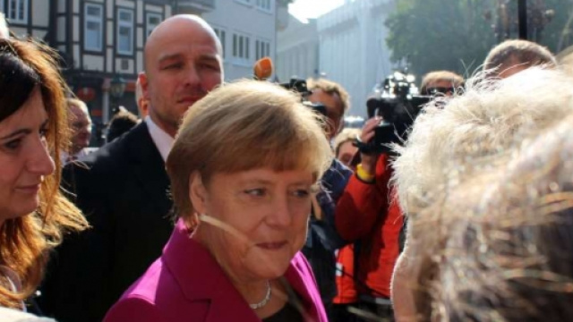 La cancelliera tedesca Angela Merkel