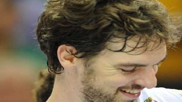 Pau Gasol con la maglia della nazionale spagnola