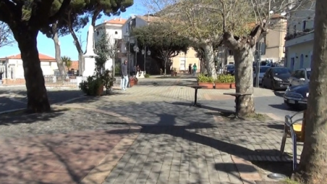 Piazza Tempone a Capaccio Capoluogo